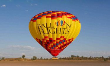 Exotic Sunrise with Balloon Flights From Abu Dhabi