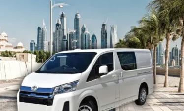 Toyota Hiace 10 Seater Minivan Rental in Ras al Khaimah
