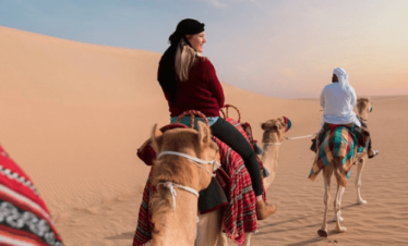 Camel Trekking in Abu Dhabi