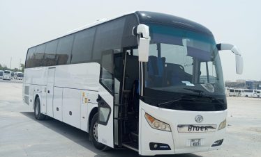Higer 53 seater bus rental dubai